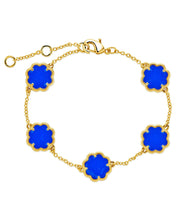 Load image into Gallery viewer, Rose Petal Station Bracelet