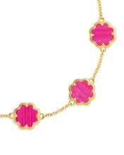 Load image into Gallery viewer, Rose Petal Station Bracelet