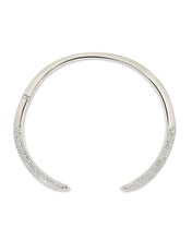Load image into Gallery viewer, CZ Open Spike Cuff Bracelet