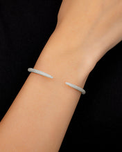 Load image into Gallery viewer, CZ Open Spike Cuff Bracelet