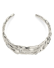 Load image into Gallery viewer, Tully CZ Molten Metal Cuff Bracelet