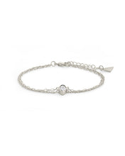 Load image into Gallery viewer, Karlie CZ & Layered Chain Bracelet