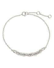 Load image into Gallery viewer, Harley CZ Interlocking Chain Bracelet