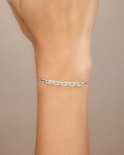 Load image into Gallery viewer, Harley CZ Interlocking Chain Bracelet