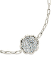 Load image into Gallery viewer, Raemy CZ Rose Petal Station Bracelet