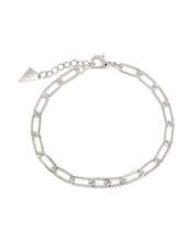 Load image into Gallery viewer, Kinslee CZ Chain Bracelet