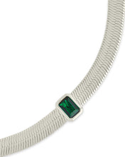 Load image into Gallery viewer, Calder Station CZ Herringbone Bracelet