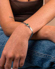 Load image into Gallery viewer, Calder Station CZ Herringbone Bracelet