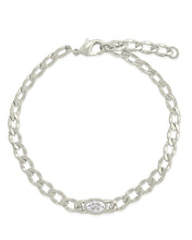 Load image into Gallery viewer, Rebel Station CZ Curb Chain Bracelet