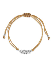 Load image into Gallery viewer, Sterling Silver Birth Flower Bolo Bracelet