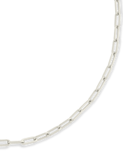 Load image into Gallery viewer, Sterling Silver Paperclip Chain Bracelet