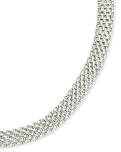 Load image into Gallery viewer, Sterling Silver Mesh Chain Bracelet