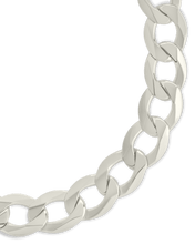 Load image into Gallery viewer, Sterling Silver Malena Cuban Link Chain Bracelet