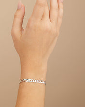 Load image into Gallery viewer, Sterling Silver Malena Cuban Link Chain Bracelet