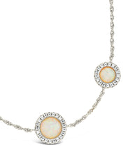 Load image into Gallery viewer, Oasis Opal & CZ Stationed Bracelet
