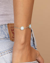 Load image into Gallery viewer, Oasis Opal & CZ Stationed Bracelet