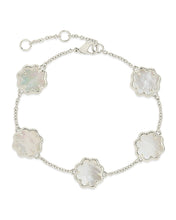 Load image into Gallery viewer, Rose Petal Station Bracelet