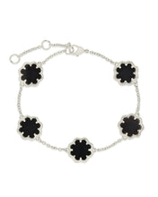 Load image into Gallery viewer, Rose Petal Station Bracelet