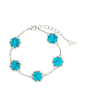 Load image into Gallery viewer, Rose Petal Station Bracelet