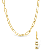 Load image into Gallery viewer, Mother's Day Charm Necklace Set
