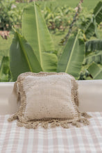 Load image into Gallery viewer, Gaia Hand Stitched Cotton Throw Pillow