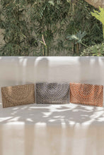 Load image into Gallery viewer, Ombre Rattan Clutch