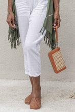 Load image into Gallery viewer, Raja Leather and Cane Wallet