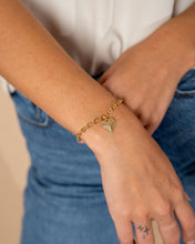Load image into Gallery viewer, Beating Heart Charm Bracelet