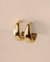 Load image into Gallery viewer, Lavina Polished Micro Hoop Earrings