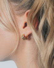 Load image into Gallery viewer, Bailey Twist Micro Hoop Earrings