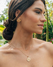 Load image into Gallery viewer, Ophelia CZ Floral Pendant Necklace