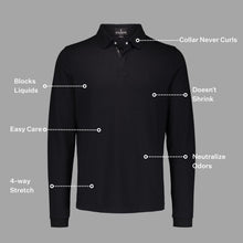 Load image into Gallery viewer, Long Sleeve Perfect Polo