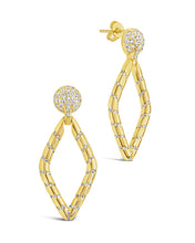 Load image into Gallery viewer, Gisele CZ Drop Earrings