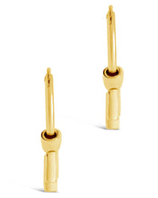 Load image into Gallery viewer, Helena CZ Hoop Earrings
