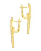 Load image into Gallery viewer, Amina CZ Statement Drop Earrings