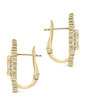 Load image into Gallery viewer, Nina Elongated CZ Stud Earrings