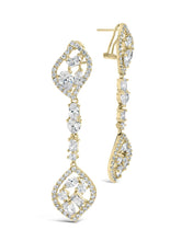 Load image into Gallery viewer, Mariah CZ Drop Earrings
