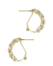 Load image into Gallery viewer, Lena CZ Hoop Earrings