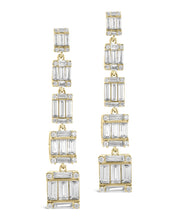 Load image into Gallery viewer, Penelope CZ Drop Stud Earrings