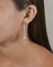 Load image into Gallery viewer, Penelope CZ Drop Stud Earrings