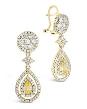 Load image into Gallery viewer, Jennifer CZ Drop Stud Earrings