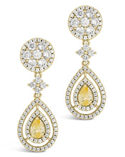Load image into Gallery viewer, Jennifer CZ Drop Stud Earrings