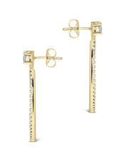 Load image into Gallery viewer, Cindy CZ Circle Stud Earrings