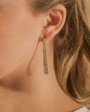 Load image into Gallery viewer, Natasha CZ Drop Stud Earrings