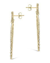 Load image into Gallery viewer, Gail Statement CZ Drop Earrings