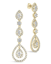 Load image into Gallery viewer, Meryl CZ Drop Earrings