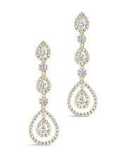 Load image into Gallery viewer, Meryl CZ Drop Earrings