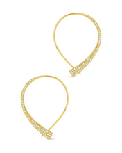Load image into Gallery viewer, Carlotta CZ Threader Earrings
