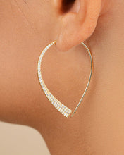 Load image into Gallery viewer, Carlotta CZ Threader Earrings