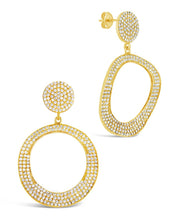Load image into Gallery viewer, Juniper CZ Statement Drop Earrings
